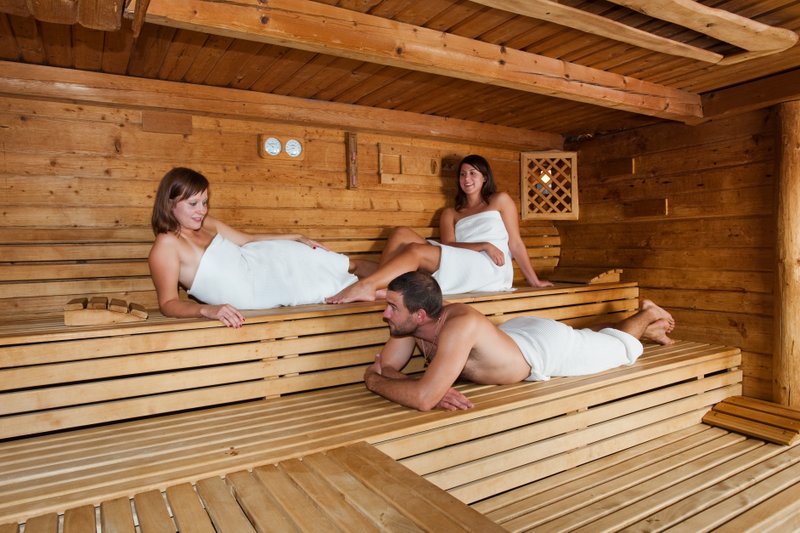 Sauna v hotelu Rogla