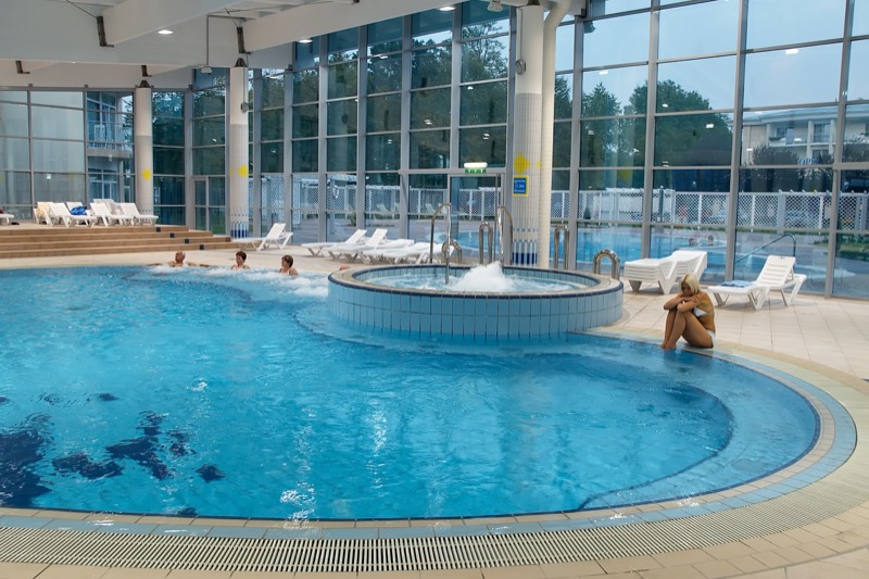 hotel Čatež, hotelové bazény s termální vodou