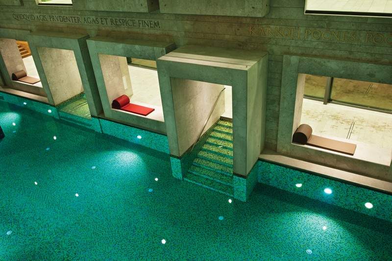 Rimske terme, vnitřní bazén